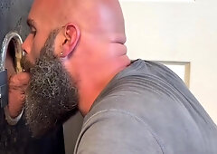 Anonymous White Cock Feeds Me