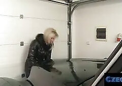 I nail my toyboy machanic in the garage - czech xxx