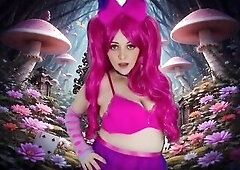 Grinley promised to guide u throughout this place but each time this babe vanishes and reappears… this babe’s wearing a little less pursue her dee