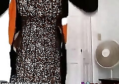 Kinky Heshe Performing And Teasing On Webcam 5