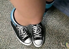 Tracey Enchanting just turned eighteen. This is her fourth or fifth scene...ever. A pair months agone this babe had a "normal job" just afte