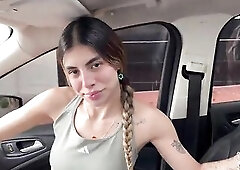 My girlfriend's most excellent ally. That babe's so sexy I end up screwing her in the car.