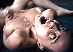 Lesbian freaks indulging in each other's juicy pussies