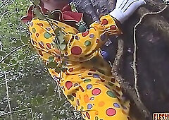 FleshPotFilms: Hans Berlins Domineering Encounter With Mischievous Clown Barney