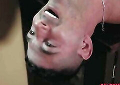 Jessy's girthy cock burst a thick load all over Johnny's body