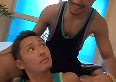 Horny Asian homo dudes in Fabulous masturbation, fingering JAV video