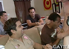 Hot stripper with a huge strapon takes on a steaming hot load