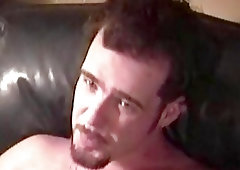 Married guy needs to earn some money so he jerks his cock for gay entertainment