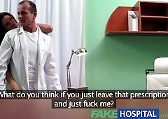 FakeHospital Dose of double cum cures hawt patients tummy pain