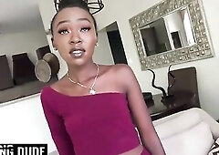 This sinless 18YO BLACK beauty at no time missed church on Sundays... ended up BENT OVER & STRETCHED