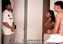I SHARE MY WIFE WITH THE LANDLORD SO THIS GUY DOESN'T KICK US WITHOUT THE ABODE - ANAL SEX - YASMINA KHAN