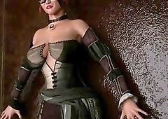 Two nasty shemales get naughty and fuck hardcore in cartoons