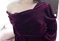 Asian Shemale Solo Masturbation