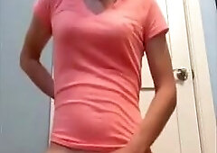 Femboy unclothes does anal invasion and fumbles herself to climax