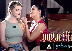 Vicious Sheena Ryder and Eliza Eves's big tits xxx