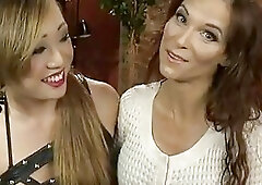 Redhead milf gets intensely pounded by a horny Asian t-girl