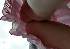 Curly Blonde Teen Records Solo Dildo Masturbation More at