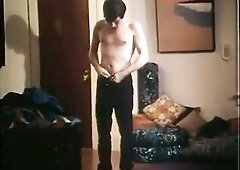 Concupiscent dong sucking honey takes wang in snatch and spunk fountain in classic porn.