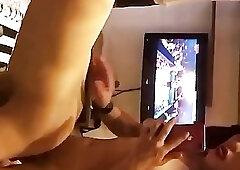 Ts Melis' 9inch makes guy scream