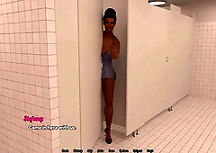 Perfect Housewife Cuckold Husband Watches His Wife Doing Naughty Things With Old Man In The Toilet Episode 8