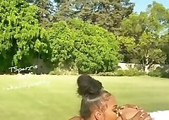 Black ts redone fucked outside