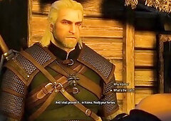 The Witcher three Video 7: Geralt Takes A Washroom With 3 Random Wenches