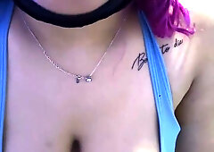 Playful lola bunny shares intimate solo passion in her private space