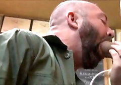 Big Cock for Him: Amateur Bear Loves It