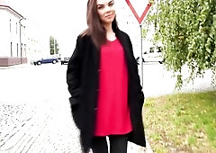 Dakota - our fresh Ukrainian darling. That babe came to Prague with the intention to shoot with us, so what could we say? We did a small in number tes