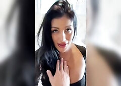 Tattooed Latin babe Chick Mariana Martix Blows Cock After A Date