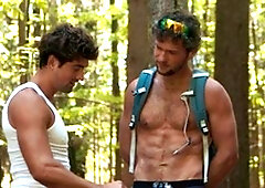 Men: Jizz Shower in the Open Air