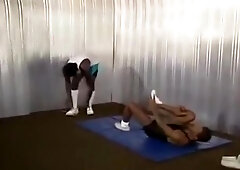 hot black naked wrestling