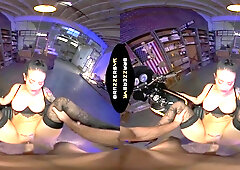 BRAZZERS - Katrina Jade Sits astride Your Bike And Then Your Pipe In A Wild, Humid Garage Pummel Sesh