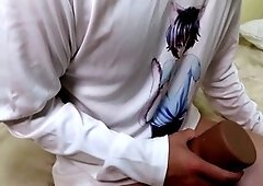 [Japanese ASMR for women] Naughty guy gets serviced by a blow-up doll for a few bucks Aki