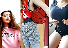 Girls on instagram accept challenge and take clothes off until they are nude for their fans pleasure