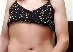 Cute trap jerk and cum collection