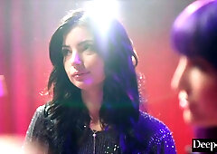 Deeper. BBC-Hungry Party Girls Valerica Steele And Asteria Jade Play A Kinky Game With Hot Bartender: Porn