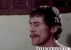 John Holmes & insatiable brunette - 1970s antique Porn