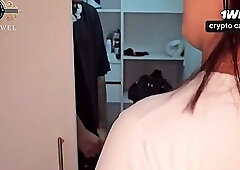 Smelling sis' panties, well-prepped for steaming bang-out - XXX!