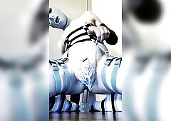 Latex rides synthcock.