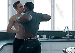 NoirMale Sexy Black Hunk Cheats With Twink Neighbor