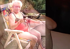 OMAGEIL Homemade Granny Porn Selfies In Compilation