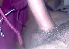 Deepthroating on a gay-for-pay nigga his Gf waiting in the camper! Twitter @RedDeVilCharmX