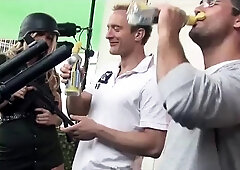 Picked off at the slut checkpoint: Blowjob, Amateur  Milf Porn