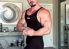 Body builder hairy and smooth