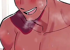 Rizi and Hideki - Swimmer Kivo Num 52 - Yaoi Cartoon