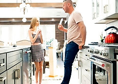 Beautiful teen hottie Alicia Williams demonstrates her little pussy