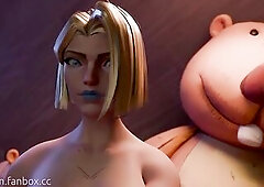 Squirrel punished anally with a ding-dong