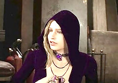 Nude Ada Wong in sexy mods showcases her big assets