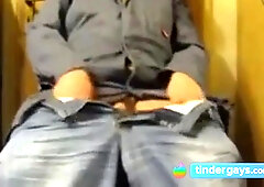 Watching dad wank off his uncut cock 5